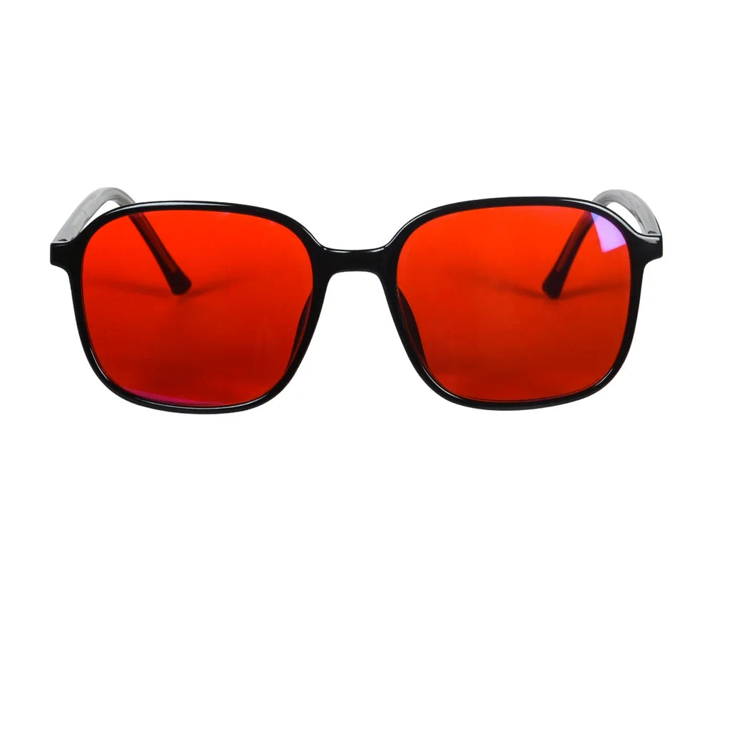 Vespera | Gafas Bio-Hacking de Lente Roja (Edición Slim)