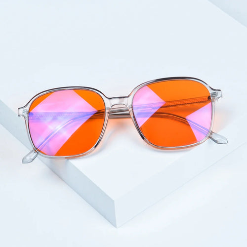 Vespera | Gafas Bio-Hacking de Lente Roja (Edición Slim)